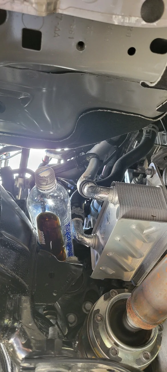 Ford Bronco 2026 2.3L Oil Chute Missing? [SOLVED] 20260308_151552