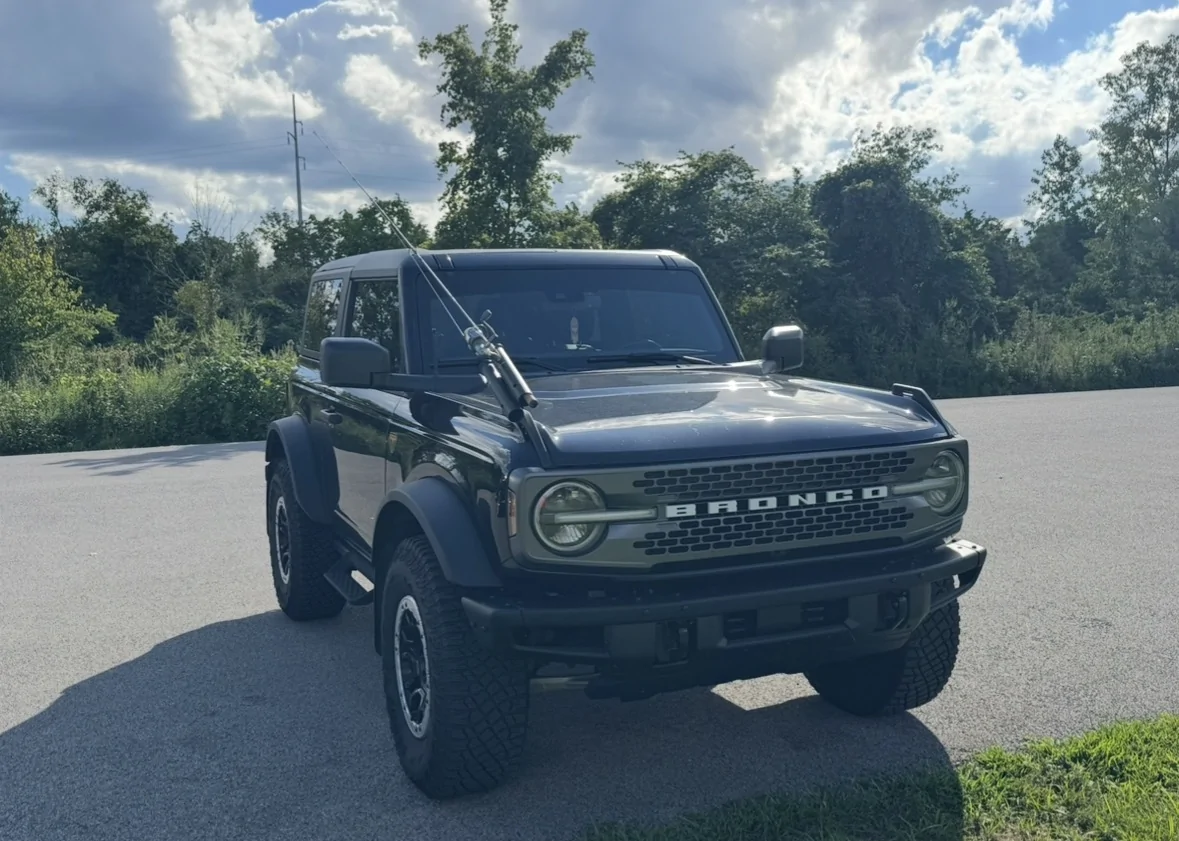 Ford Bronco KR Off-Road Fishing Rod Holder for Bronco IMG_1354