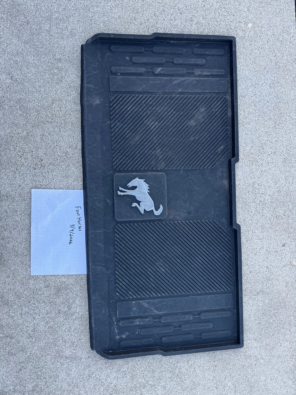 Ford Bronco 2 door Ford OEM cargo mat IMG_1355