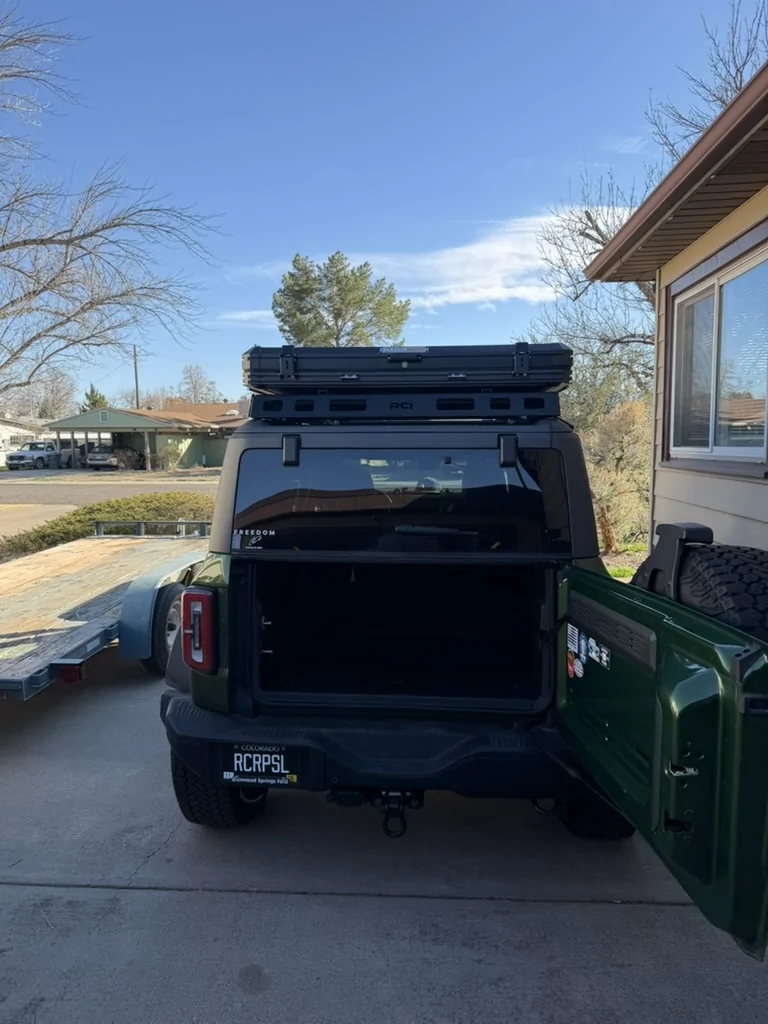 Ford Bronco New RTT and Roof Rack installed 874D33FB-B661-4221-9C63-F5D3C933DC32_1_105_c