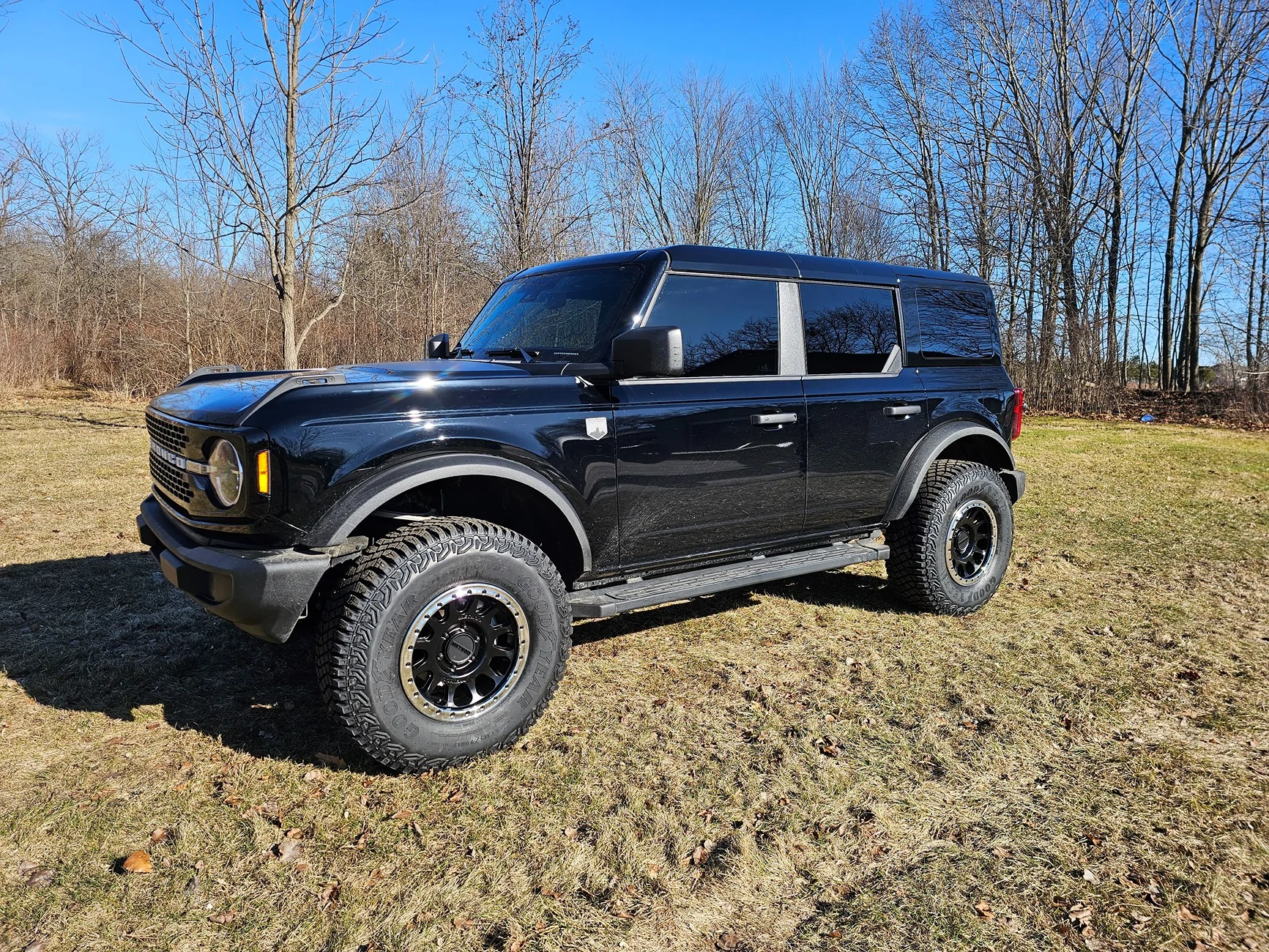 Ford Bronco Post your Positive offset aftermarket wheels +10 to +25 20260308_163728