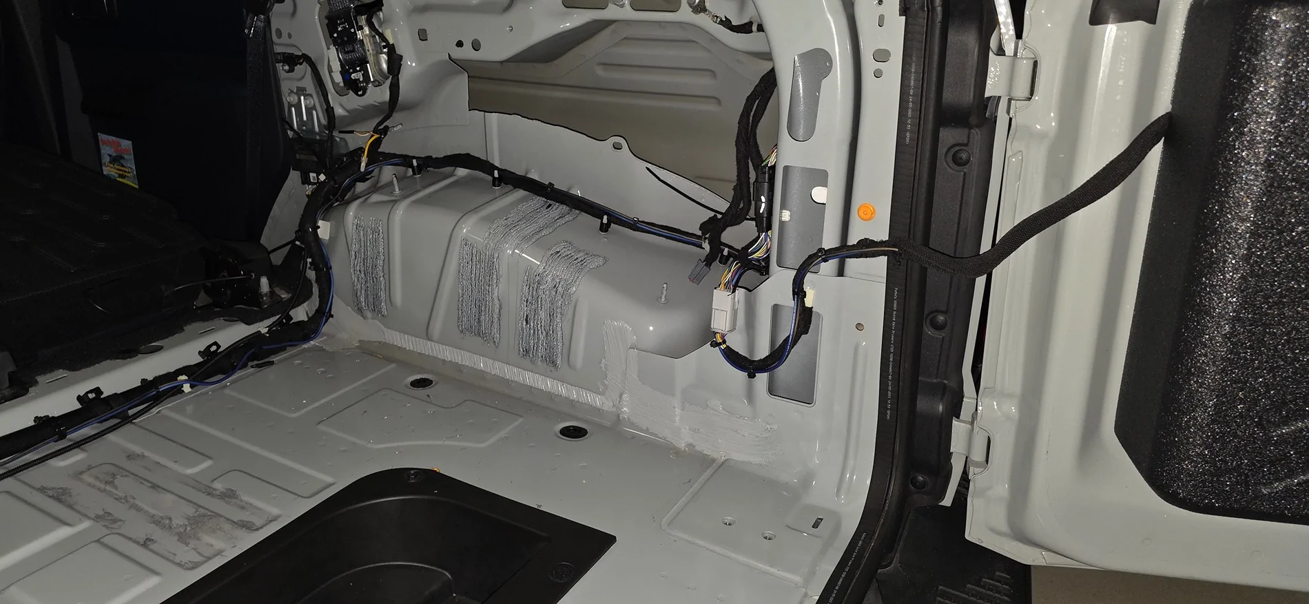 Ford Bronco NVX Tailgate Subwoofer, Amp, and LOC Install 20260310_205530_Original