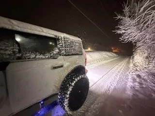 Ford Bronco 2022 Bronco Wildtrak Build (Long Travel w/ 40" Tires) update Snow Rear lights