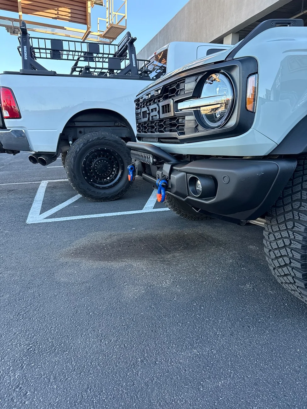 Ford Bronco The "Holy Grail" of Visibility: A Review of the IAG FMS Mini Bull Bar Trail View Light Mount imag
