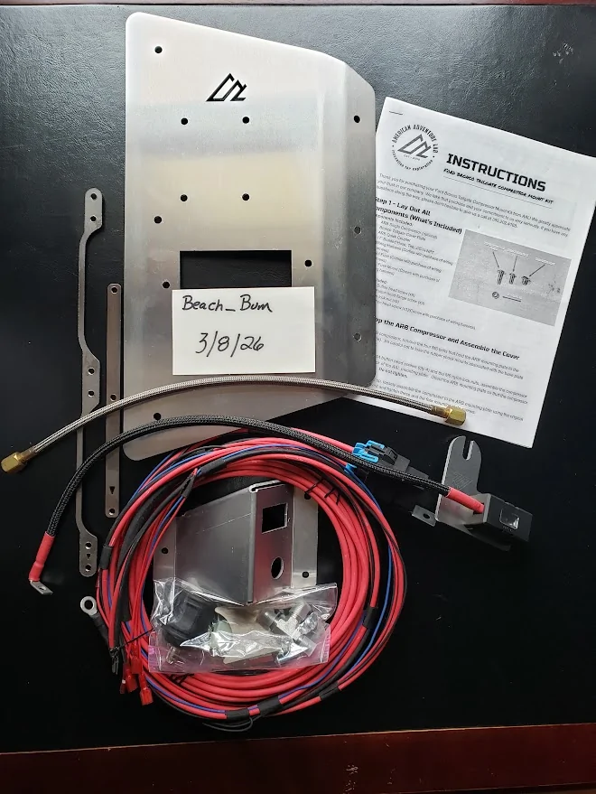 Ford Bronco American Adventure Lab Tailgate Compressor Mount/Harness Bundle *Lower Price* 1773339242318-va