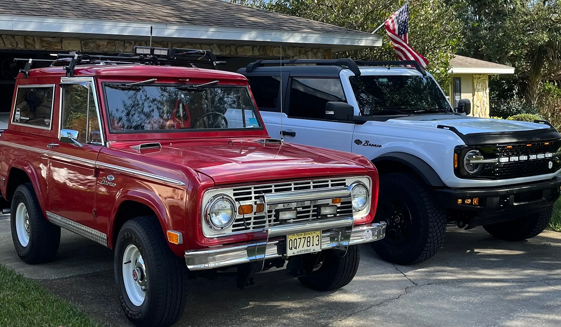 Ford Bronco Old and New IMG_8282