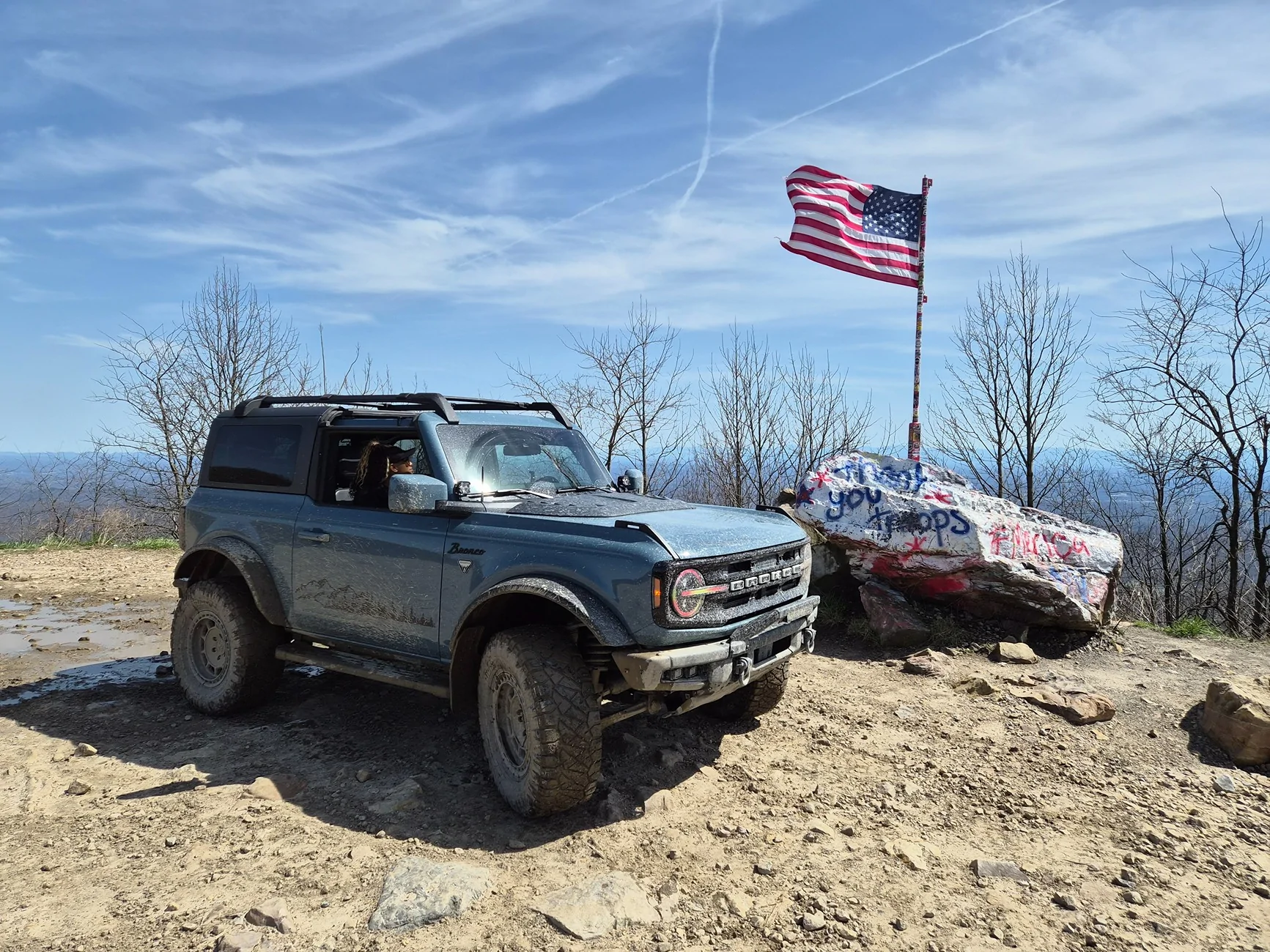 Ford Bronco First Windrock day of the year, back country and booty edition 20260313_141802