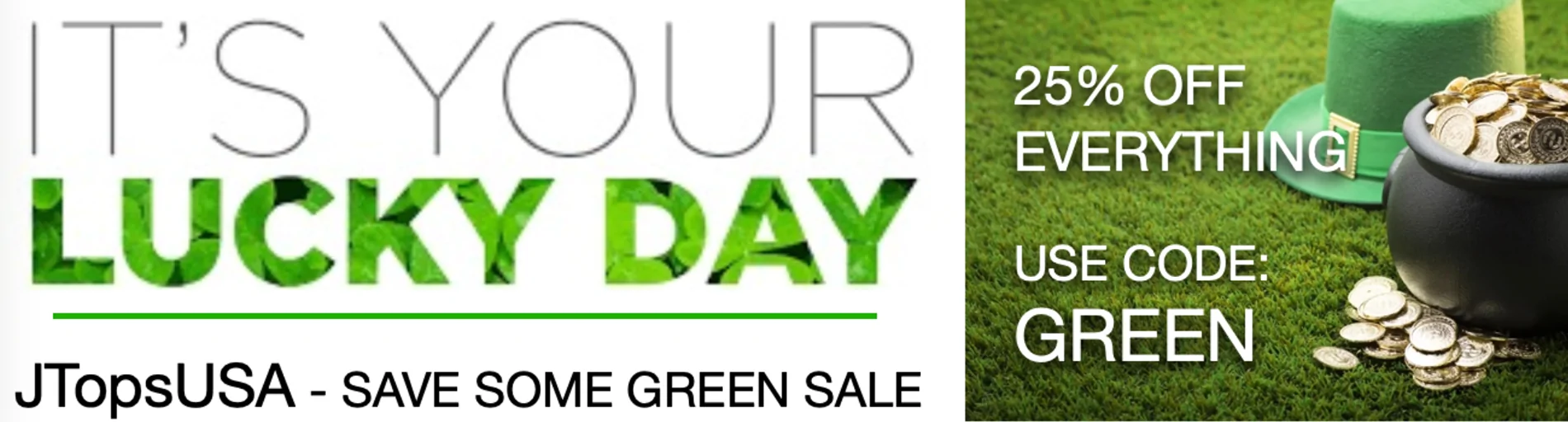 Ford Bronco JTops 25% OFF our “SAVE SOME GREEN” Sale Screenshot 2026-03-11 at 9.27.48 PM