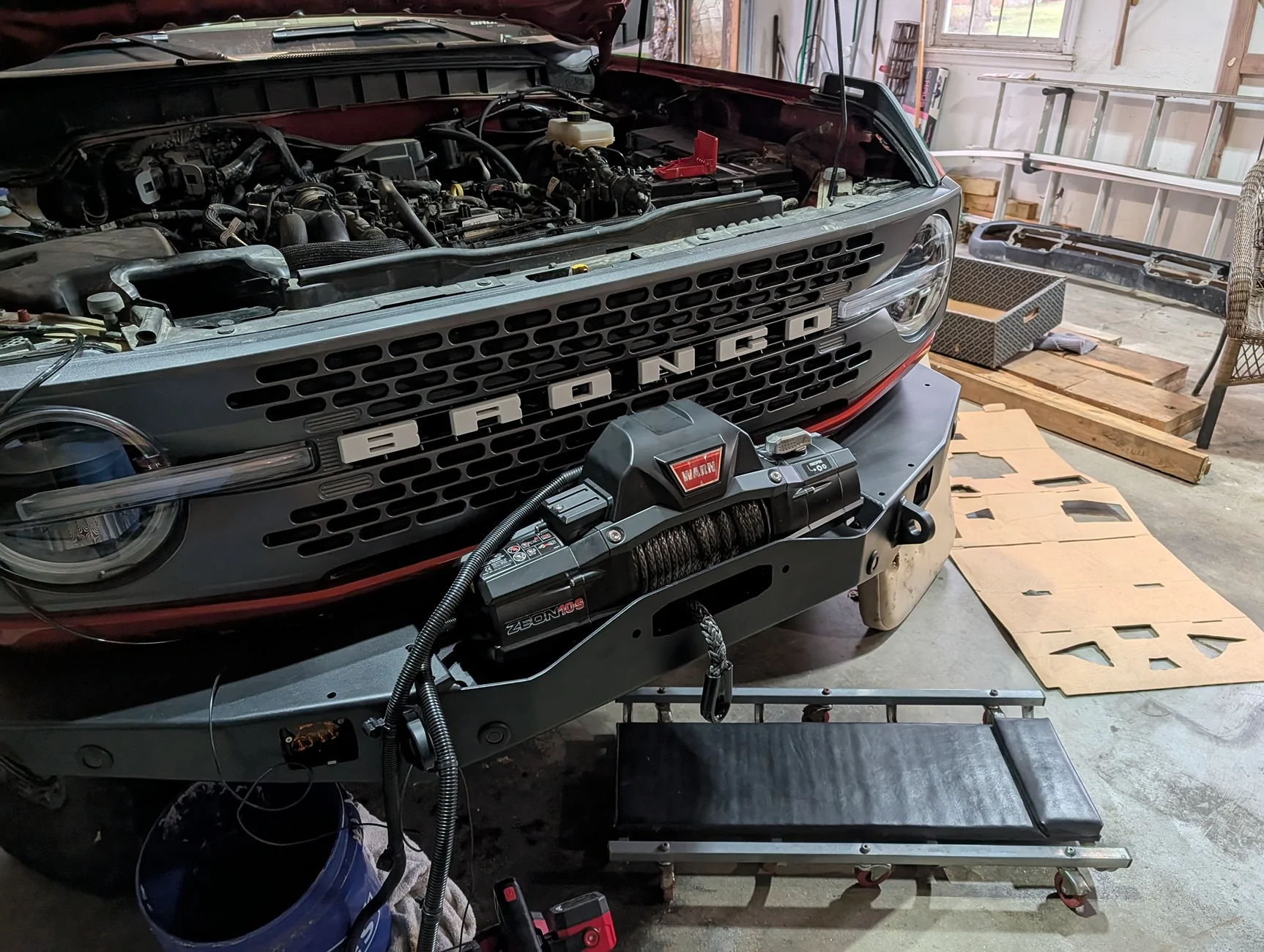 Ford Bronco Pics of your front bumper and winch set up PXL_20260108_204353202.MP