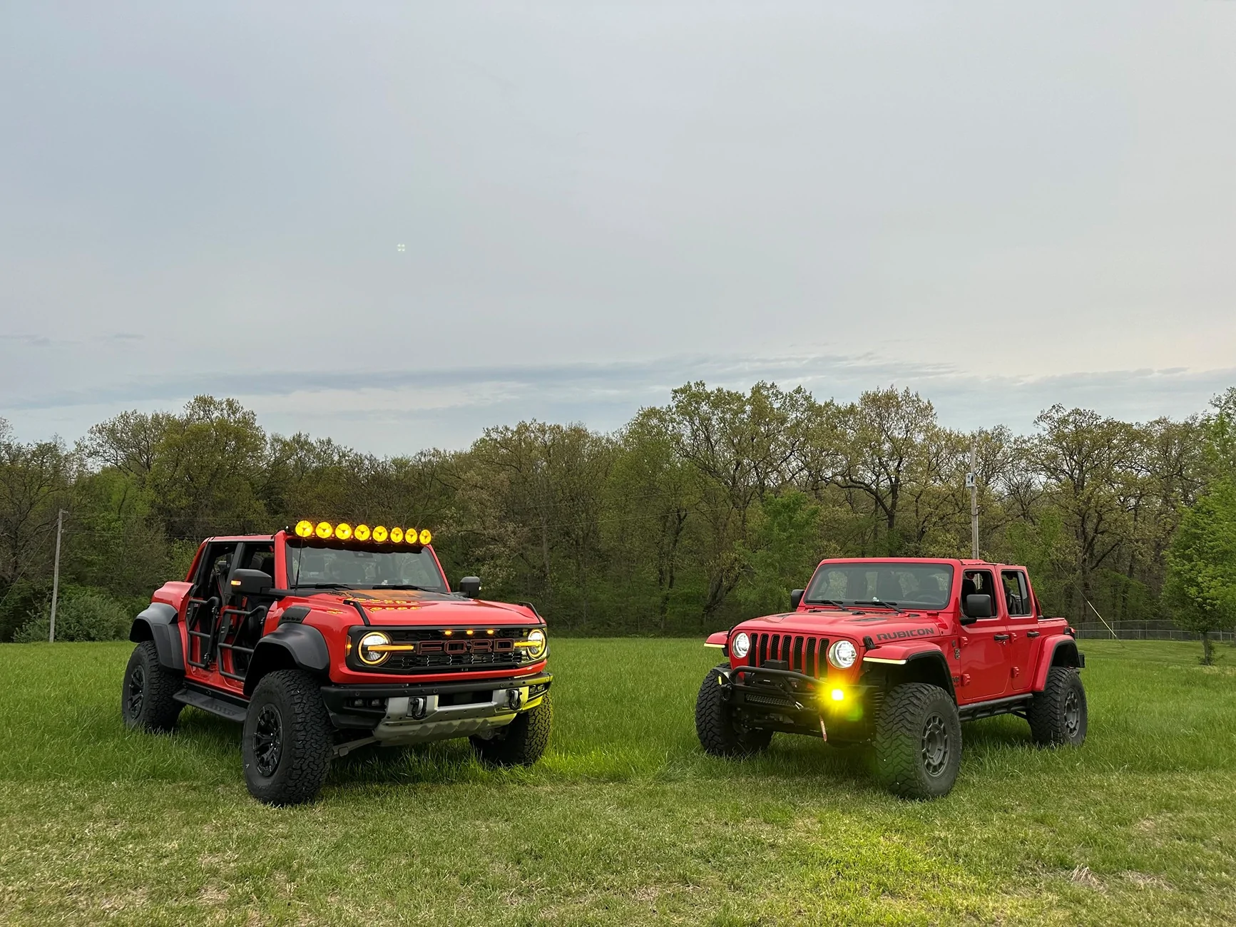 Ford Bronco Tube door Options raptor tube doors