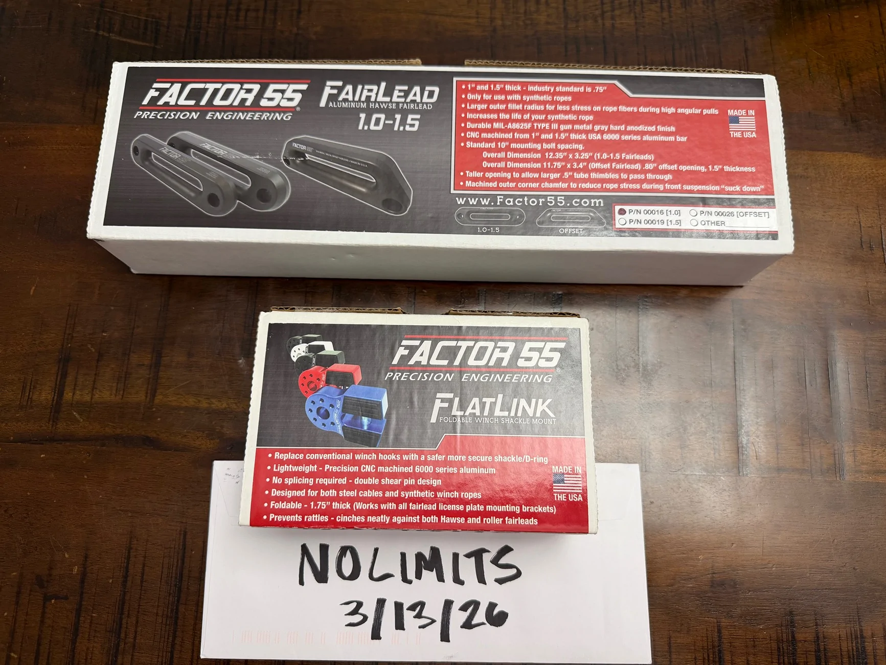 Ford Bronco FACTOR 55 - FlatLink & Hawse Fairlead IMG_3824