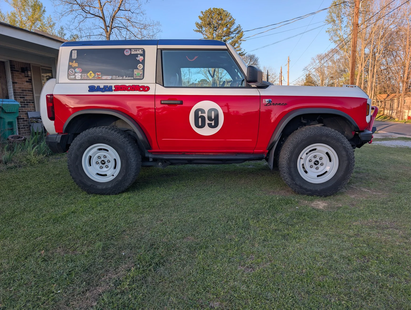 Ford Bronco With my Wildtrak suspension swap, I MAY be able to run 37s. PXL_20260317_231447530