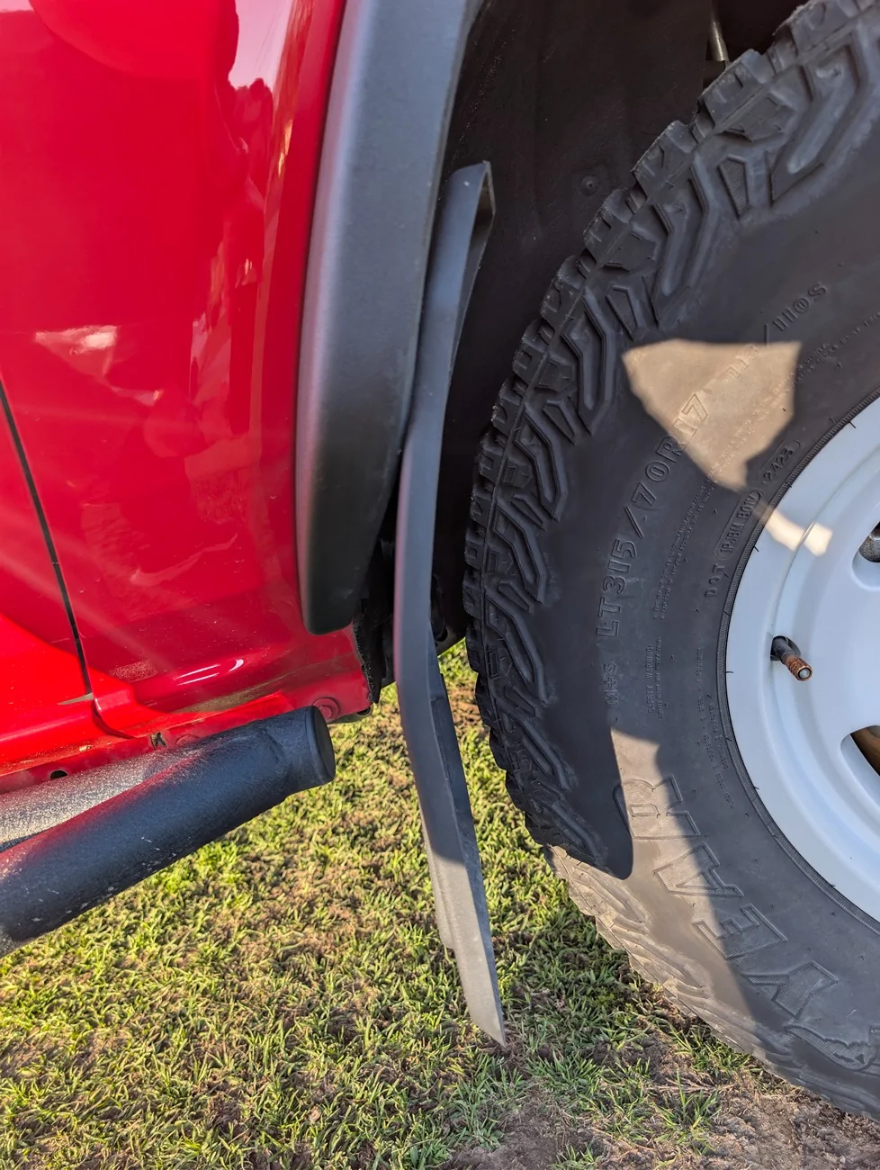 Ford Bronco With my Wildtrak suspension swap, I MAY be able to run 37s. PXL_20260317_230436604