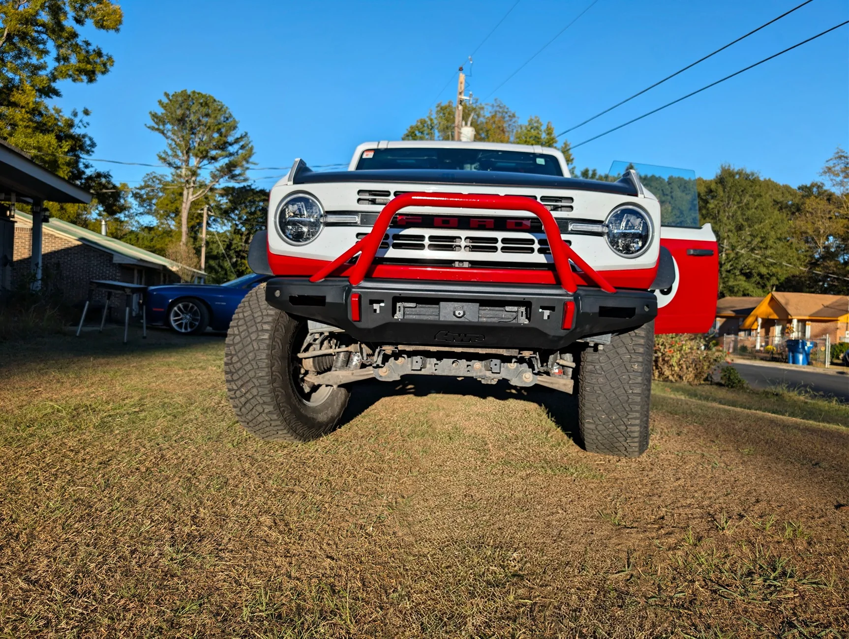 Ford Bronco With my Wildtrak suspension swap, I MAY be able to run 37s. PXL_20251014_221900422~2