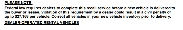 Ford Bronco Infotainment screen recall #26S09 (Infotainment Screen Blank) - 3/5/26 1773814960156-lh