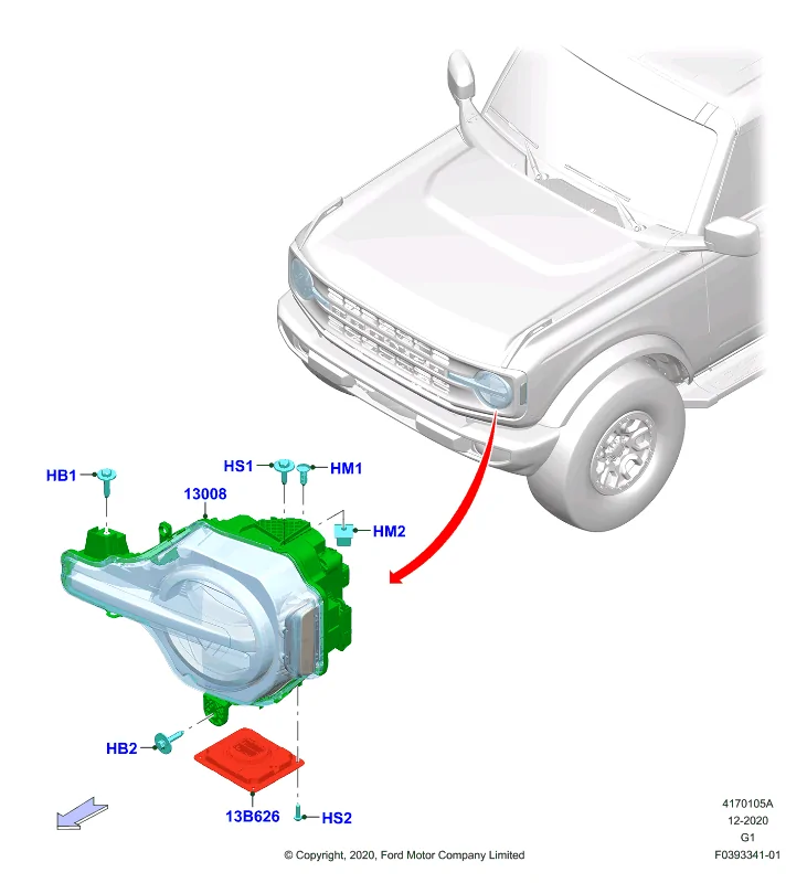 Ford Bronco Question re: Ford Performance Parts Raptor Headlight Kit 1773868360103-tk