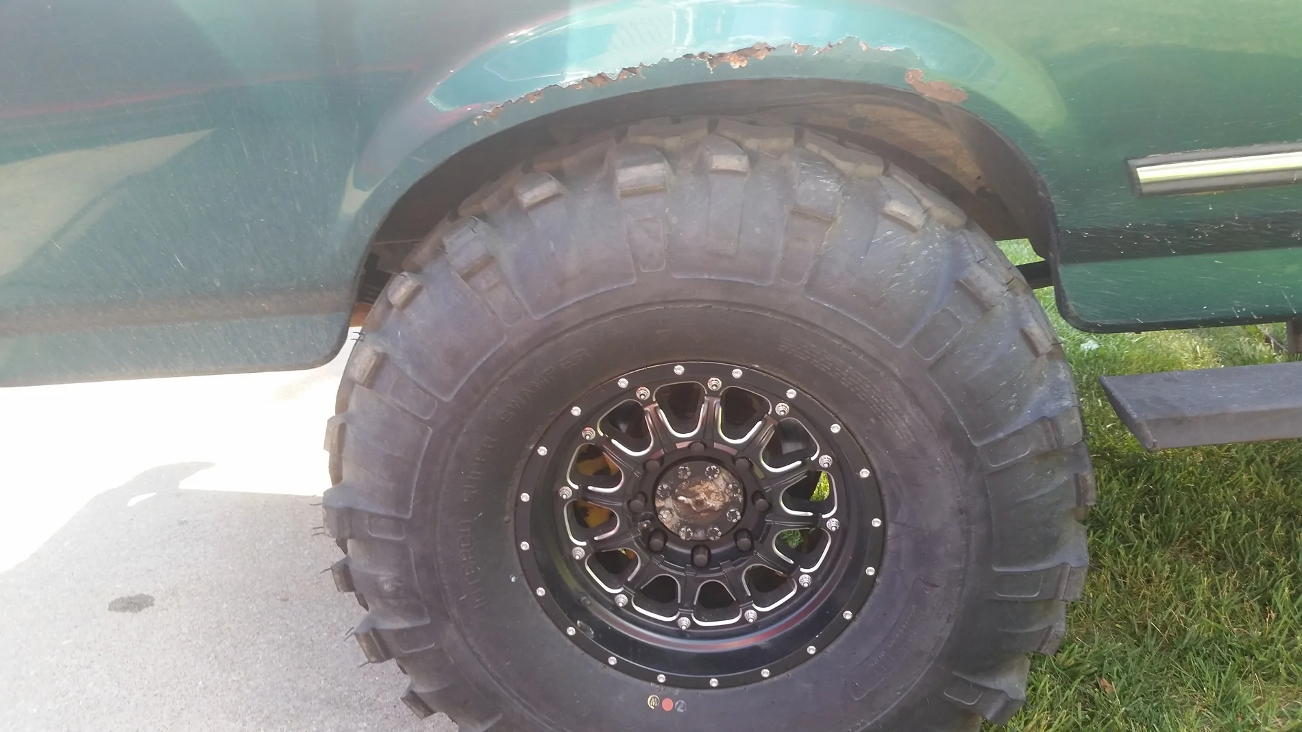 Ford Bronco Is rubbing, trimming needed for 38x13.5x17, -12 offset? With 1.5 lift front and back 20200514_162623