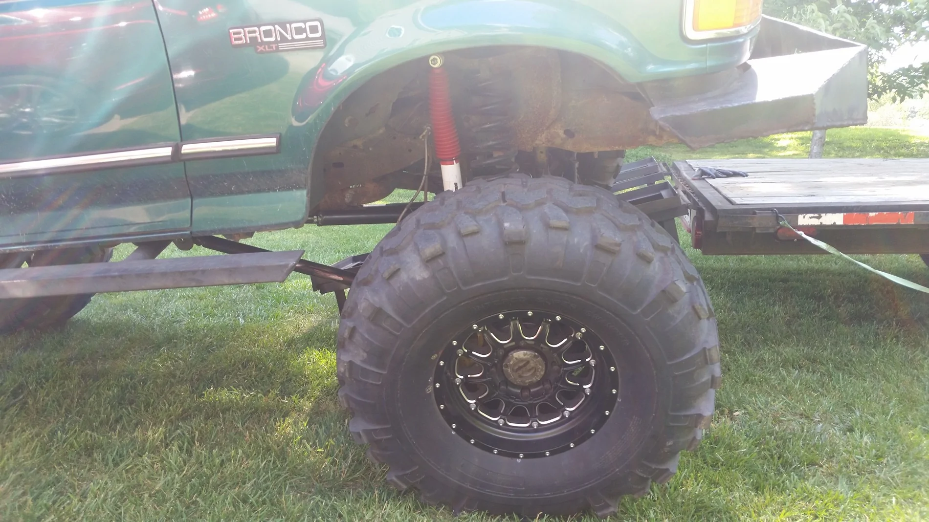 Ford Bronco Is rubbing, trimming needed for 38x13.5x17, -12 offset? With 1.5 lift front and back 20200514_162613
