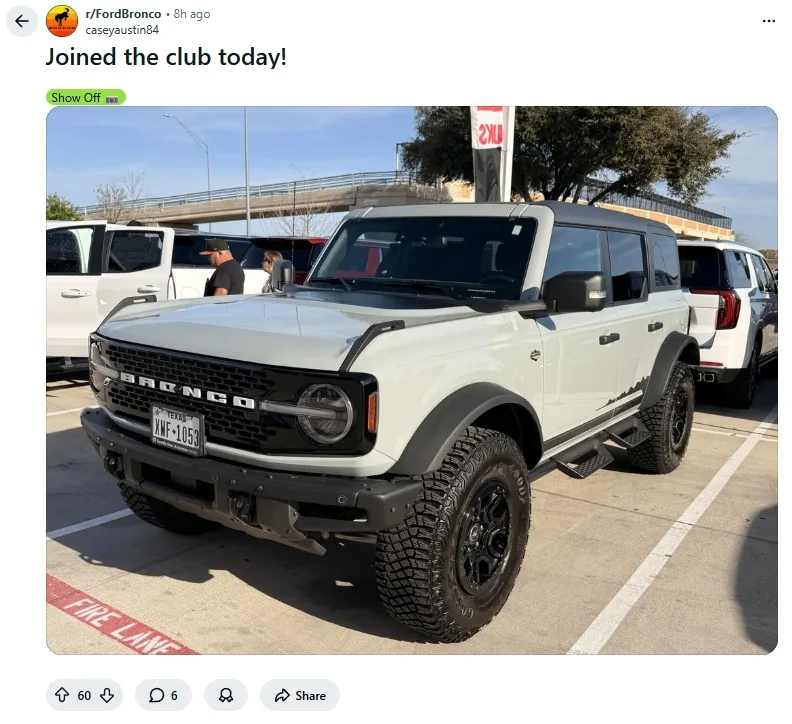 Ford Bronco Infotainment screen recall #26S09 (Infotainment Screen Blank) - 3/5/26 stopsal