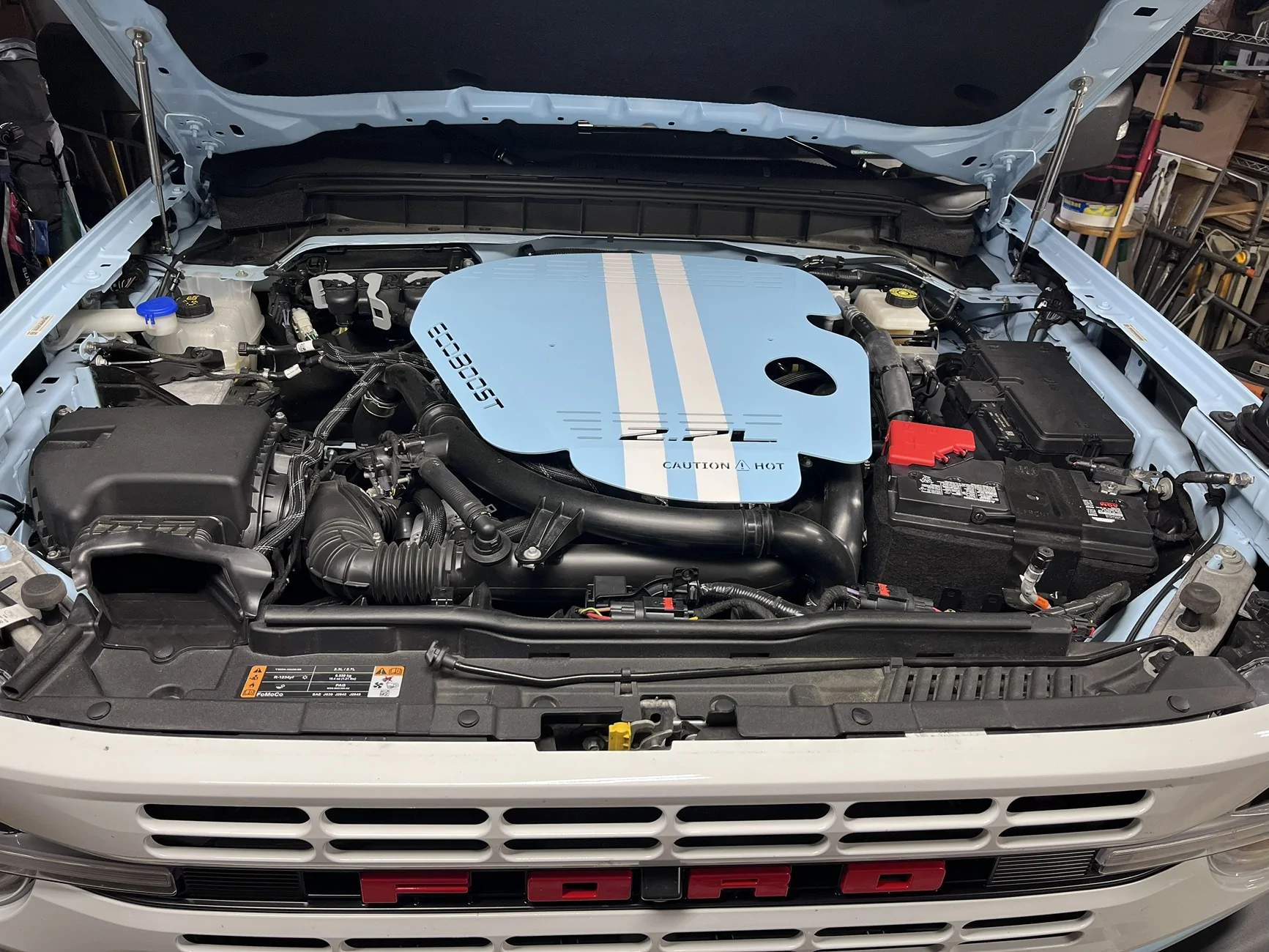 Ford Bronco HERITAGE EDITION Bronco Club engine cover