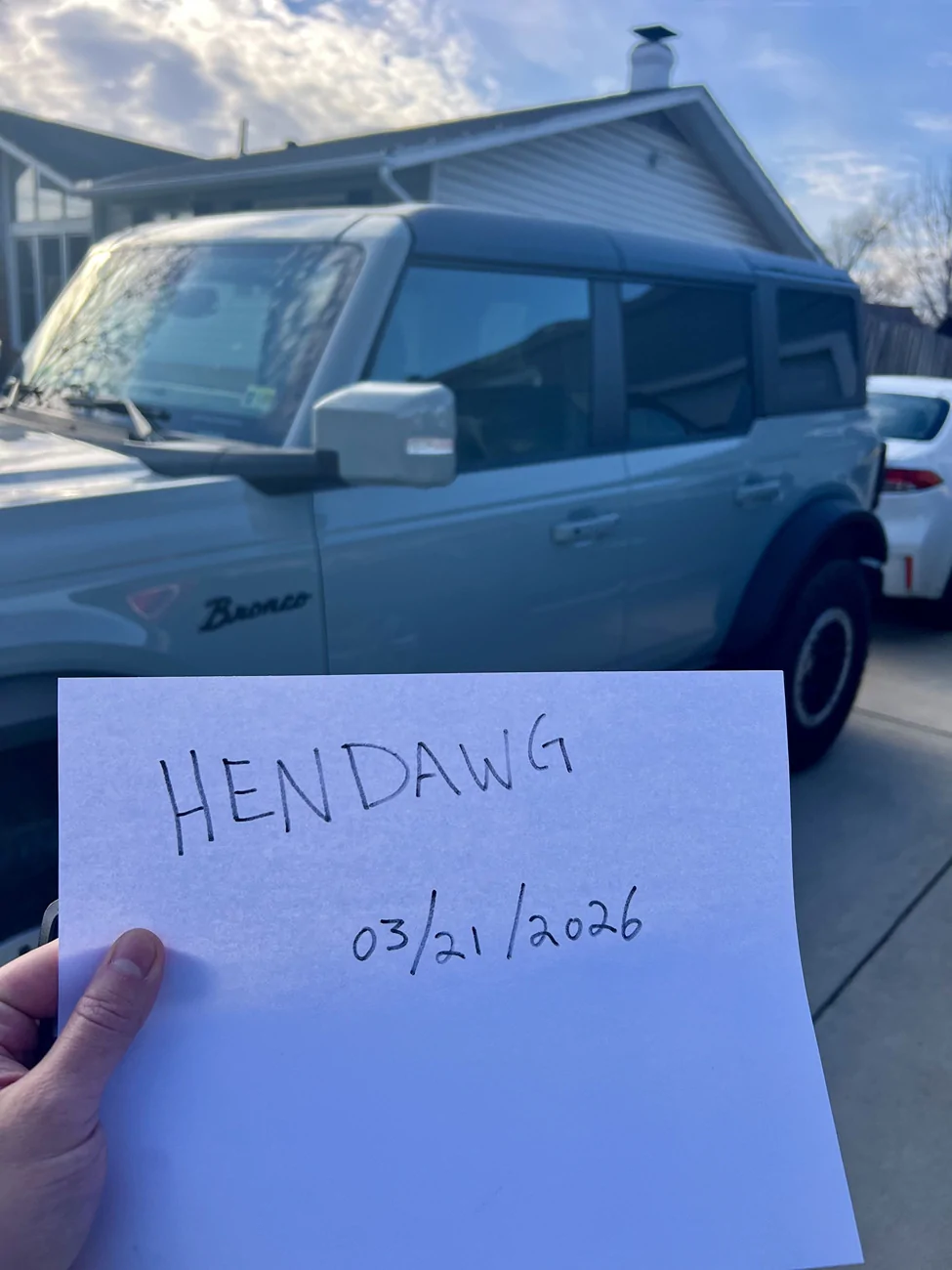 Ford Bronco 2023 Ford Bronco Outer Banks | Sasquatch | Cactus Gray | 2.7L | Hardtop + Soft Top | 35k Miles – $46,000 Bronco7