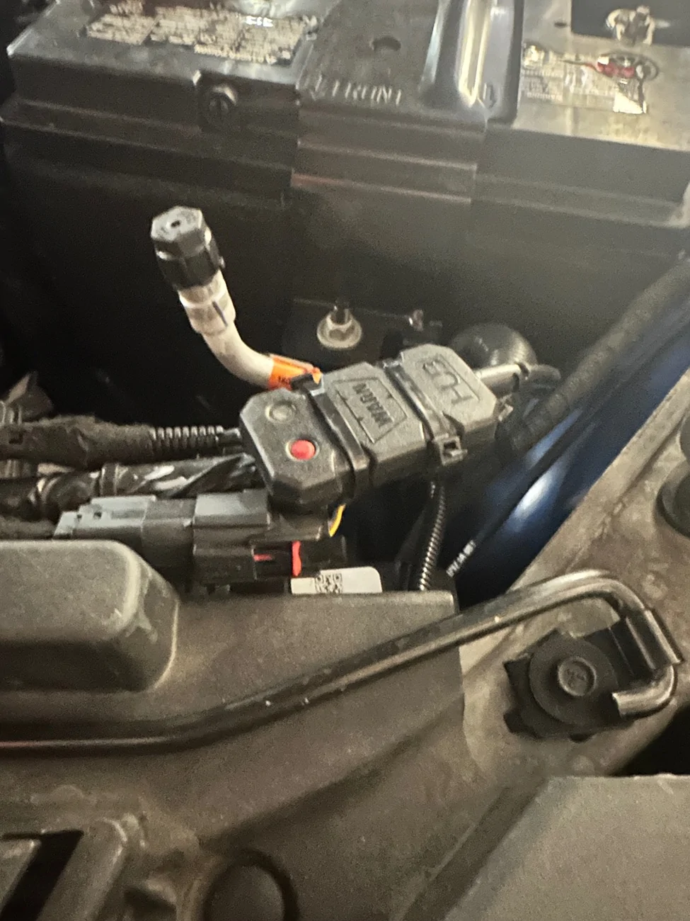 Ford Bronco Warn Wireless Winch Hub Receiver - install questions IMG_4252