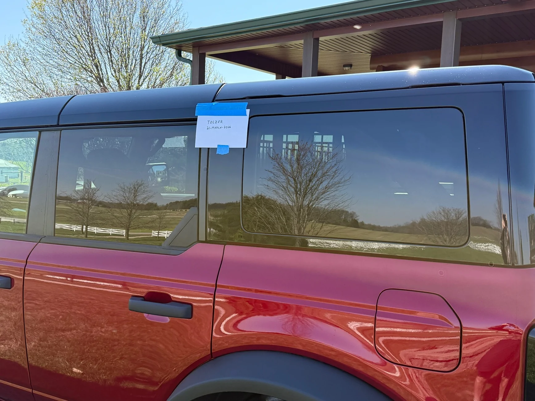 Ford Bronco FS: 2026 OEM Shadow Black Painted (High Gloss) Hardtop – 4DR – Flawless! IMG_9606