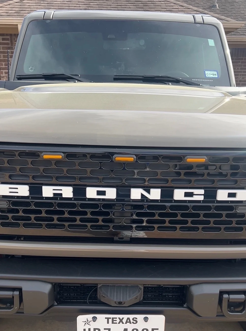 Ford Bronco Wolfbox G900 Tripro Front Camera Mount IMG_5690