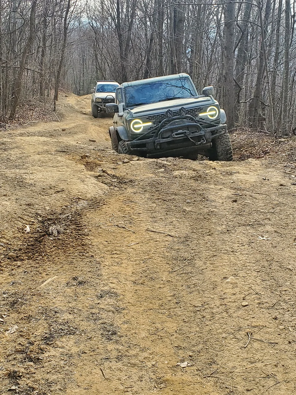 Ford Bronco Flinging into spring run in Windrock 3/21/26 20260321_095518