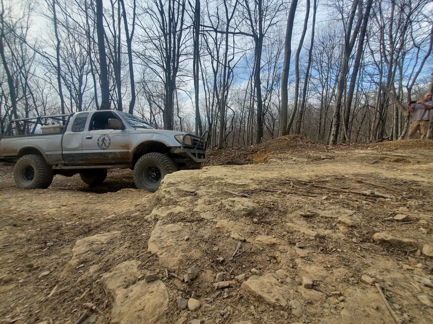 Ford Bronco Flinging into spring run in Windrock 3/21/26 20260321_095753