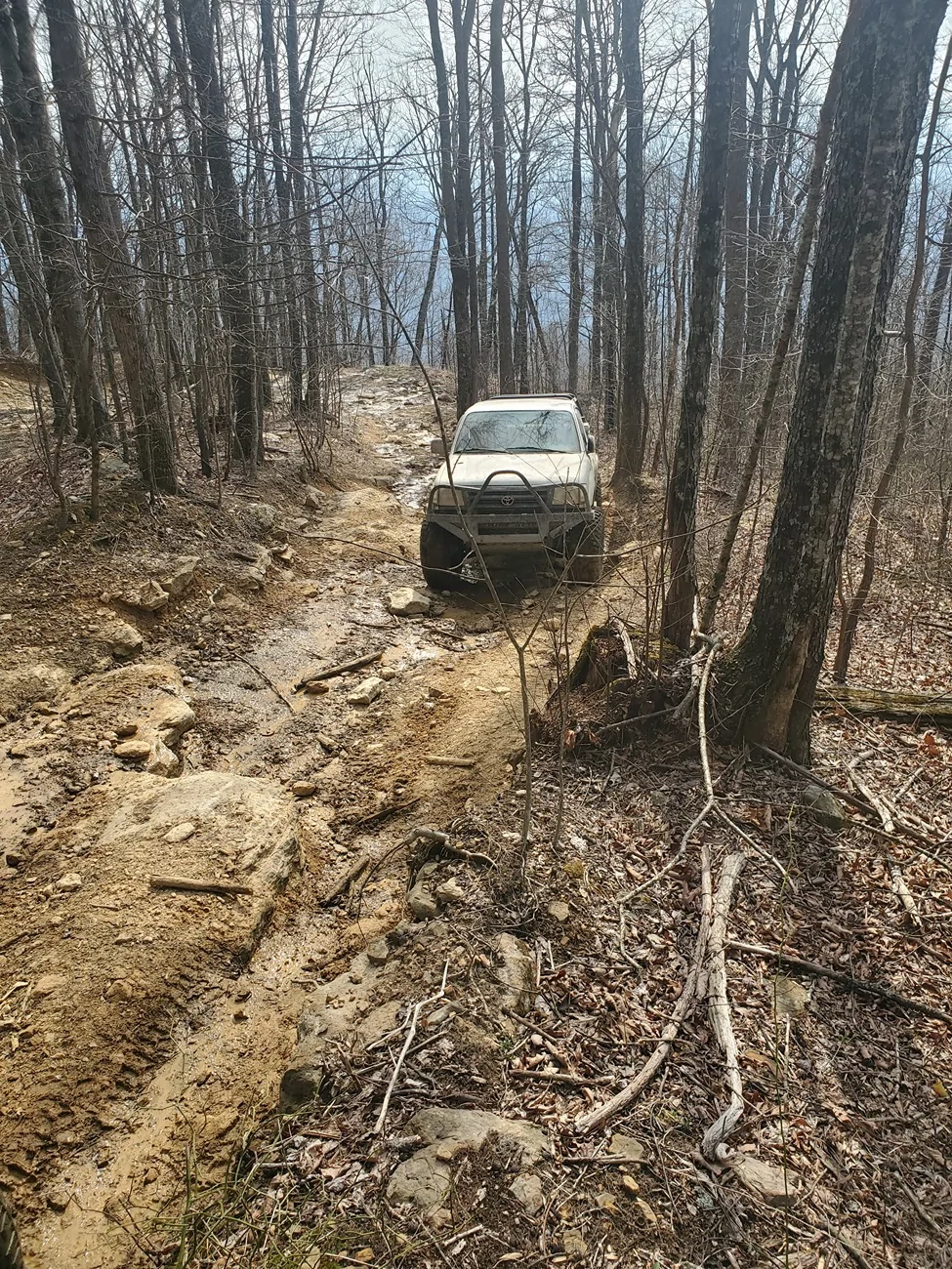 Ford Bronco Flinging into spring run in Windrock 3/21/26 20260321_104321