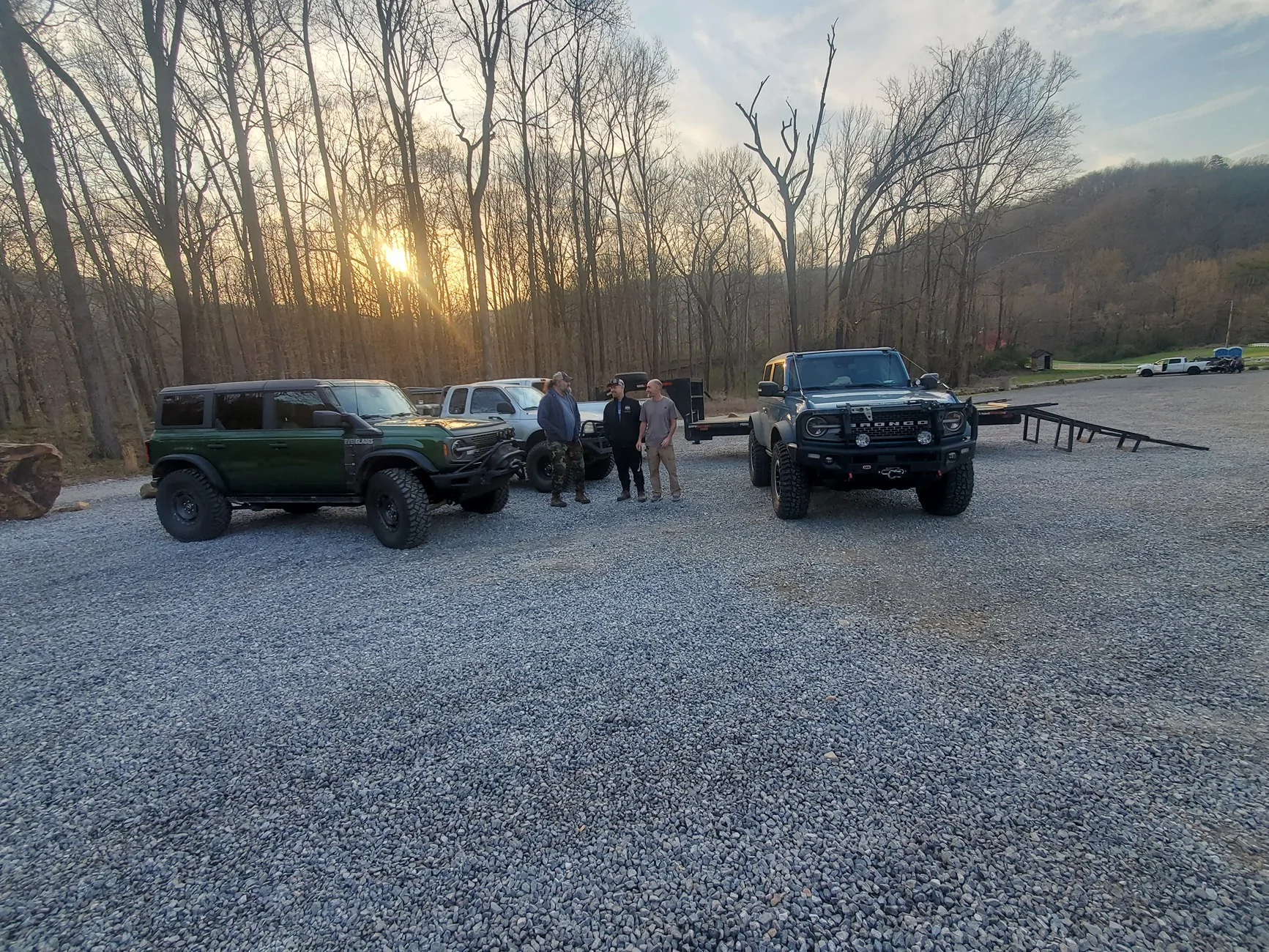 Ford Bronco Flinging into spring run in Windrock 3/21/26 20260321_082615
