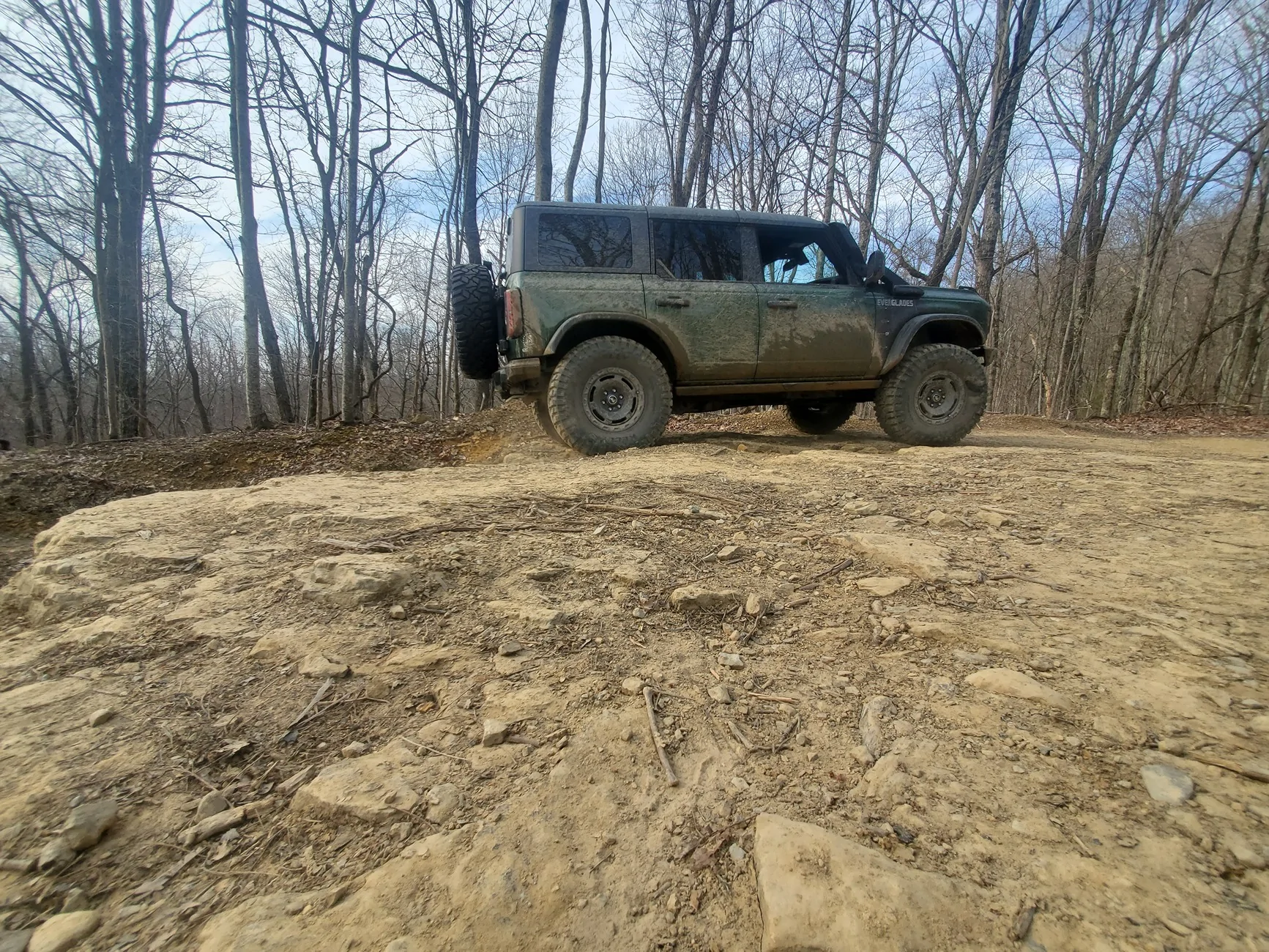Ford Bronco Flinging into spring run in Windrock 3/21/26 20260321_095648