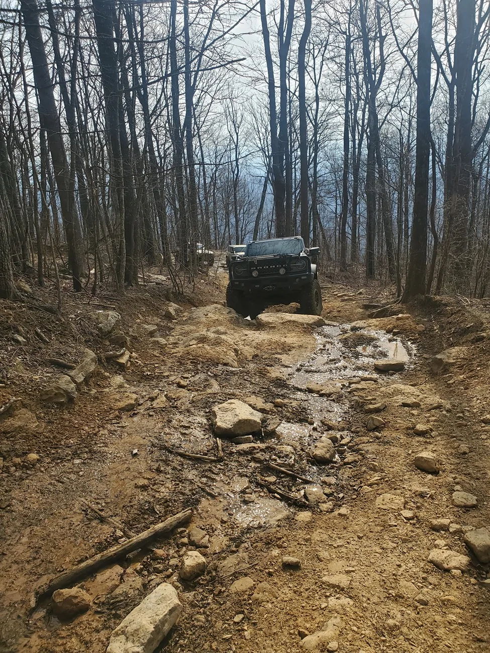 Ford Bronco Flinging into spring run in Windrock 3/21/26 20260321_104018