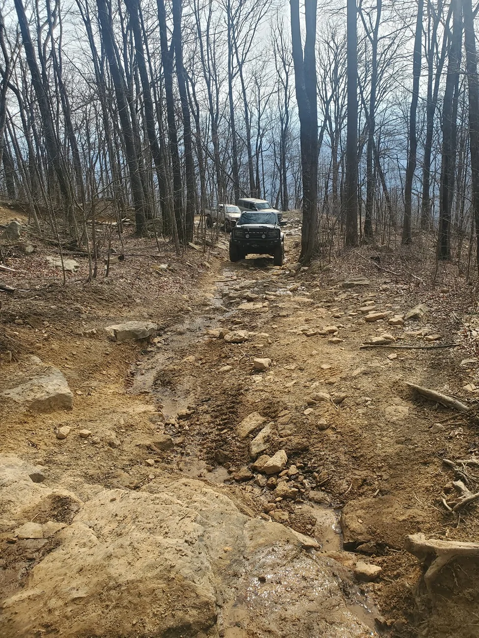 Ford Bronco Flinging into spring run in Windrock 3/21/26 20260321_103945