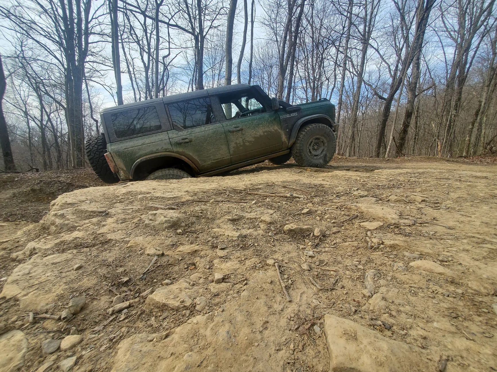 Ford Bronco Flinging into spring run in Windrock 3/21/26 20260321_095646