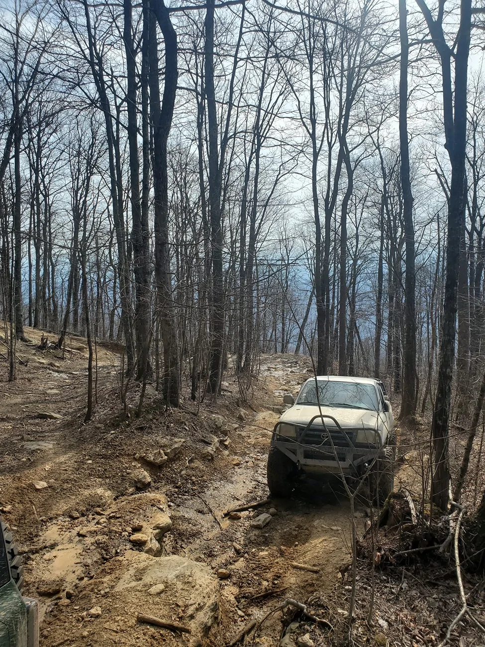 Ford Bronco Flinging into spring run in Windrock 3/21/26 20260321_104325
