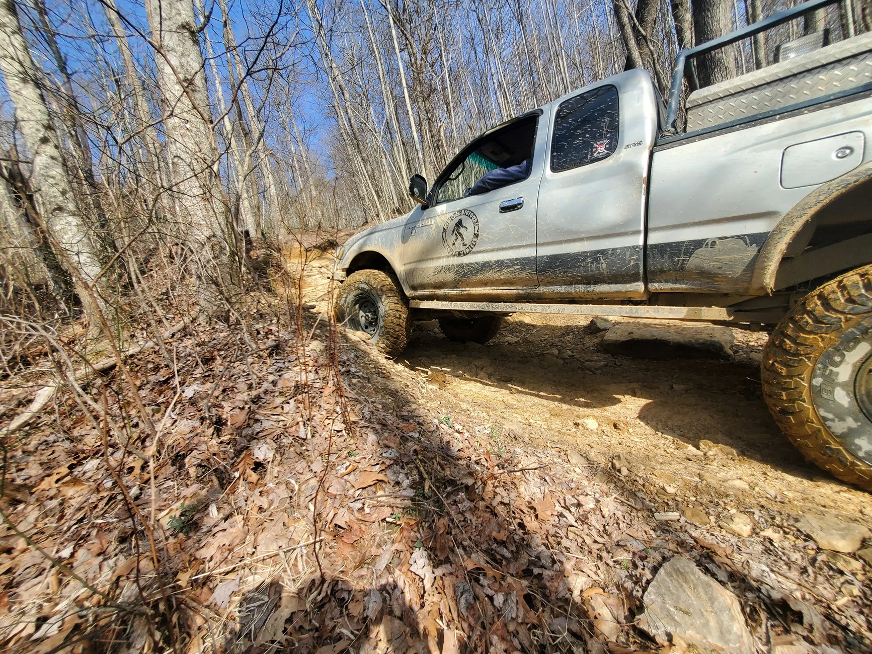 Ford Bronco Flinging into spring run in Windrock 3/21/26 20260321_105207