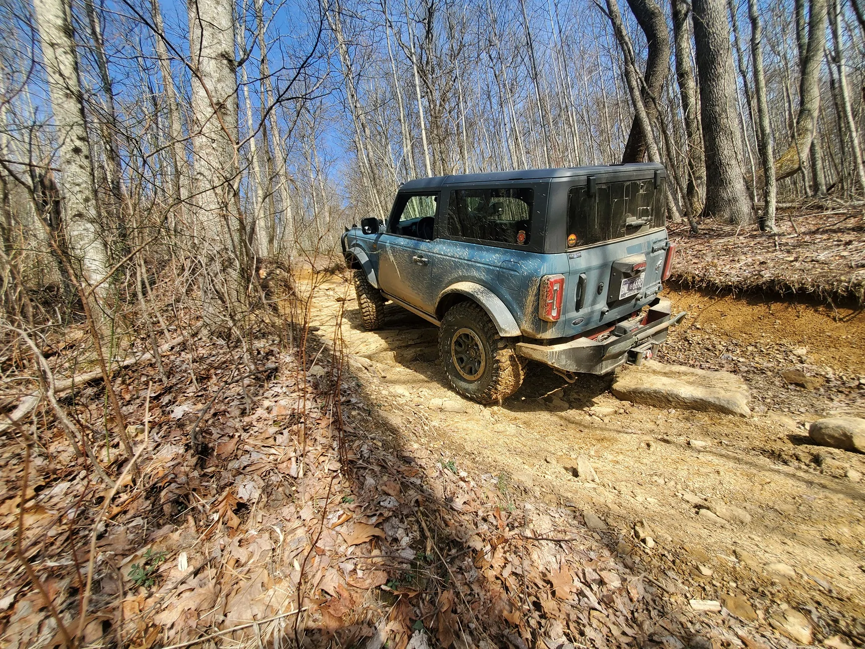 Ford Bronco Flinging into spring run in Windrock 3/21/26 20260321_104959
