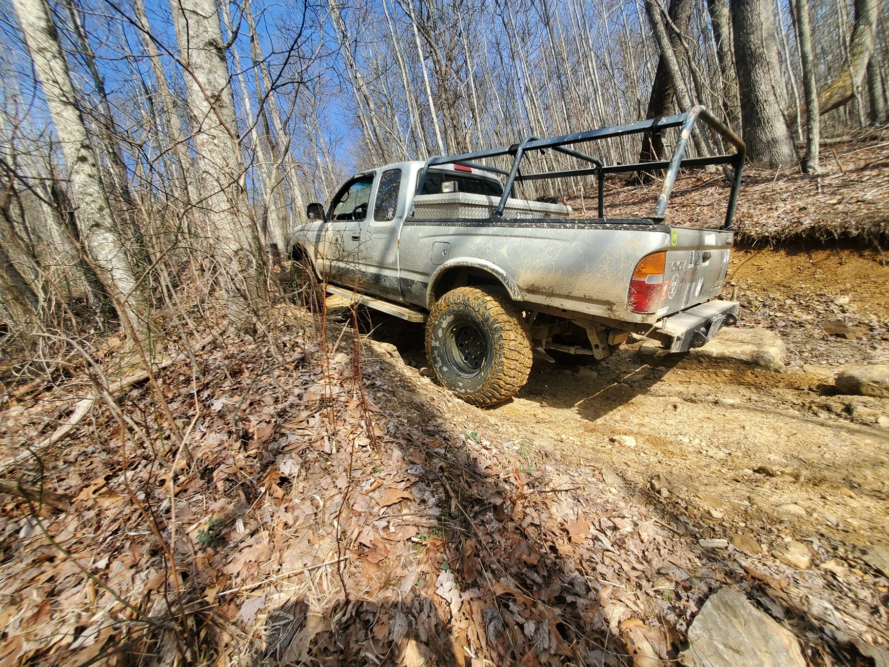 Ford Bronco Flinging into spring run in Windrock 3/21/26 20260321_105212