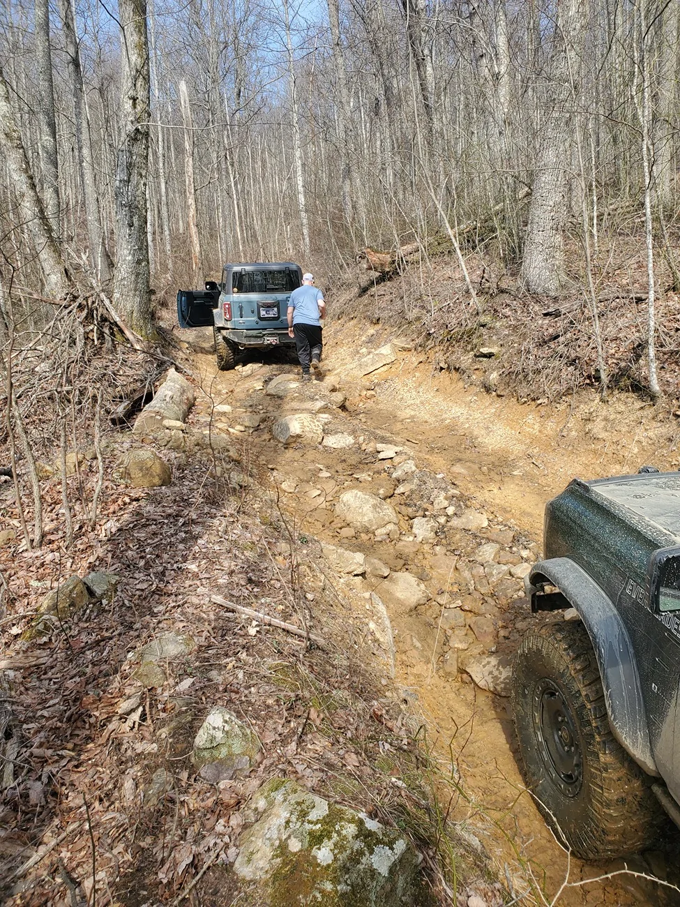 Ford Bronco Flinging into spring run in Windrock 3/21/26 20260321_104343