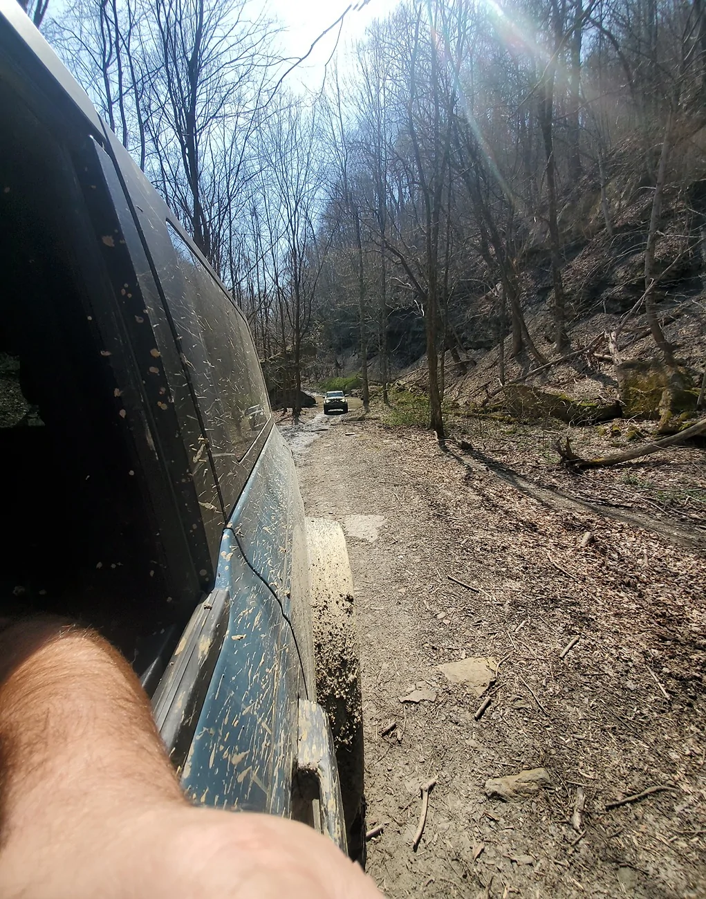 Ford Bronco Flinging into spring run in Windrock 3/21/26 20260321_134713