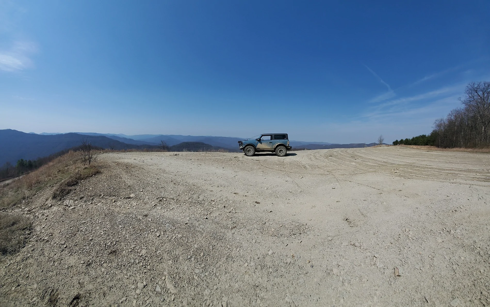 Ford Bronco Flinging into spring run in Windrock 3/21/26 20260321_122736