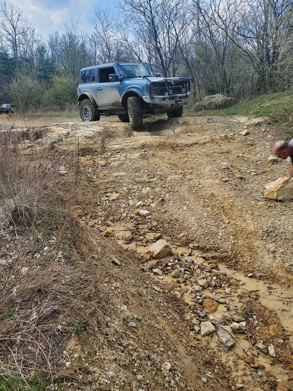 Ford Bronco Flinging into spring run in Windrock 3/21/26 20260321_151004