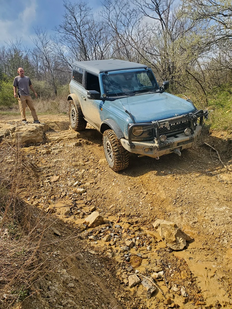 Ford Bronco Flinging into spring run in Windrock 3/21/26 20260321_151029