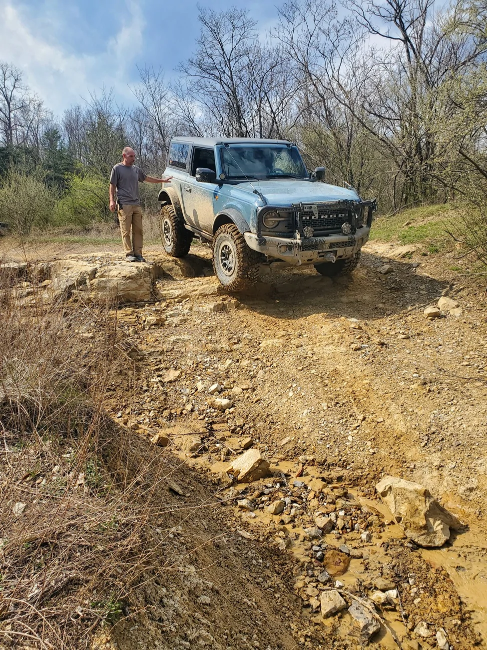 Ford Bronco Flinging into spring run in Windrock 3/21/26 20260321_151027