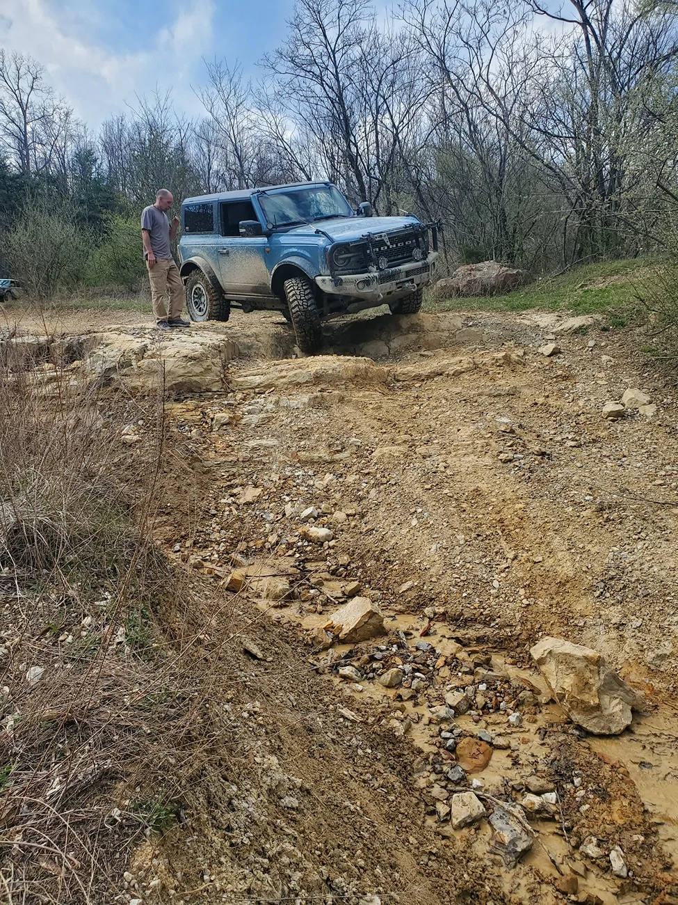 Ford Bronco Flinging into spring run in Windrock 3/21/26 20260321_151017