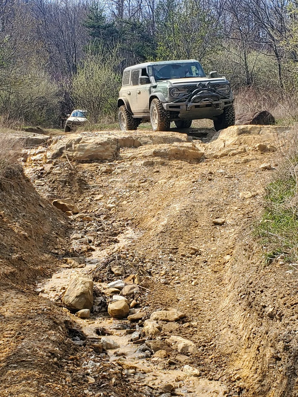 Ford Bronco Flinging into spring run in Windrock 3/21/26 20260321_151507