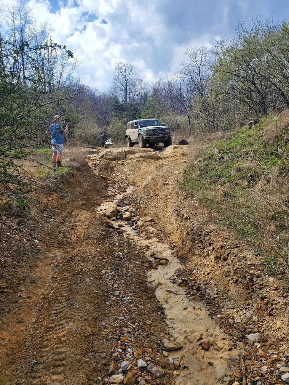 Ford Bronco Flinging into spring run in Windrock 3/21/26 20260321_151458
