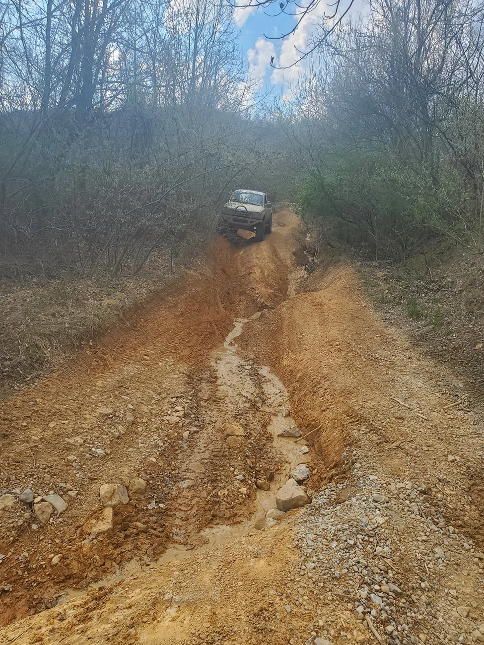 Ford Bronco Flinging into spring run in Windrock 3/21/26 20260321_152311
